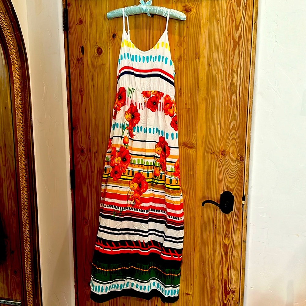 Desigual summer night maxi dress